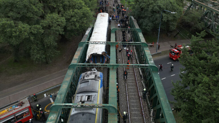 Choque de trenes en Argentina causa 57 heridos, dos de gravedad