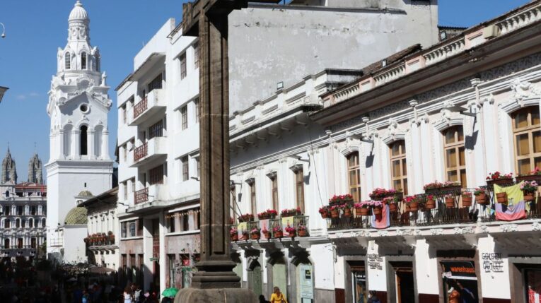 Imagen referencial. Vista de Quito, en diciembre de 2023.