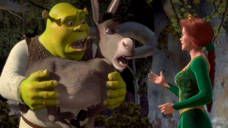 Una de las escenas de la película 'Shrek' de 2001.