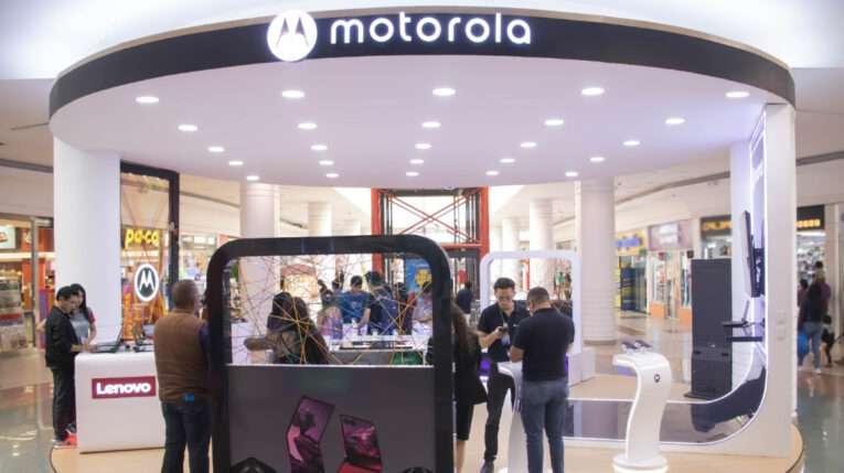 Nuevo local de Motorola en Ecuador, foto del 14 de mayo de 2024.