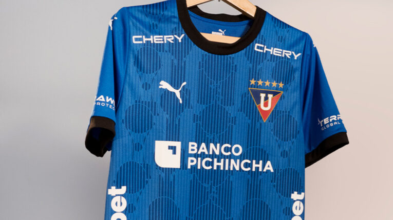 La nueva camiseta de Liga de Quito, 17 de mayo de 2024.