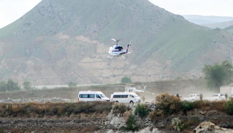 Esto se sabe del helicóptero desaparecido en que viajaba el presidente de Irán