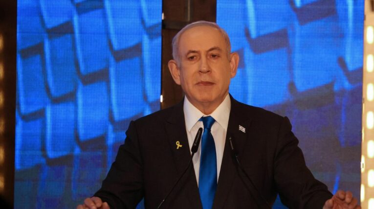 El primer ministro de Israel,  Benjamin Netanyahu, el 13 de mayo de 2024.