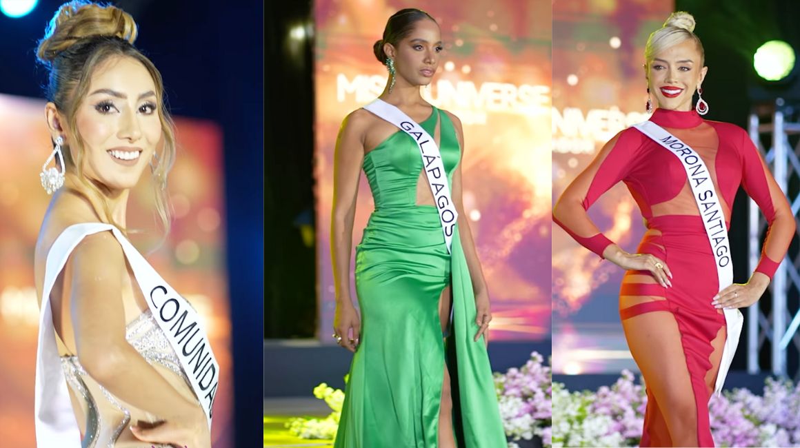 Candidatas al Miss Universo Ecuador, 16 de mayo de 2024.
