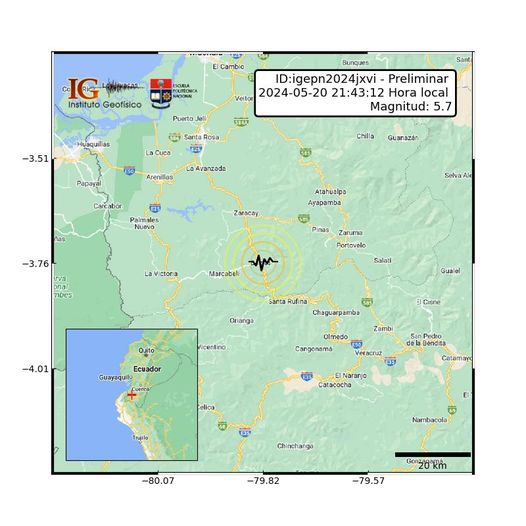 Fuerte temblor sacude Azuay, Loja, El Oro y otras provincias