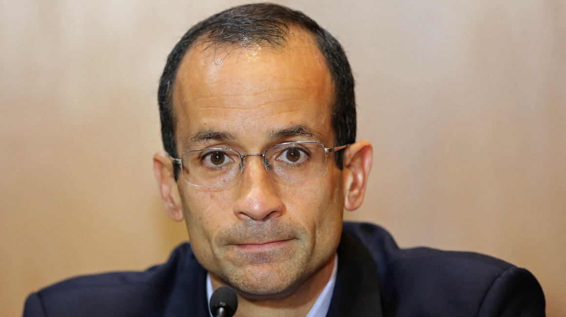 Marcelo Odebrecht en la audiencia de la comisión parlamentaria de la investigación sobre Petrobras, 1 de septiembre de 2015.
