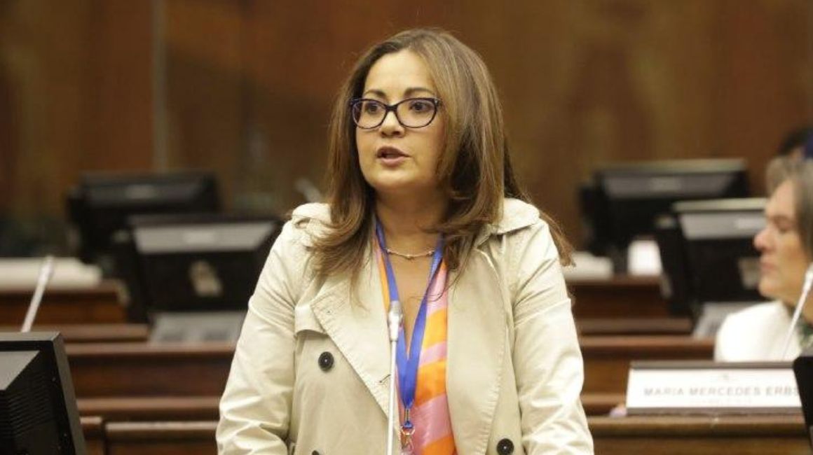 La asambleísta Alexandra Castillo, quien ganó las elecciones con el movimiento Construye, dejó la bancada legislativa el 22 de mayo de 2024.