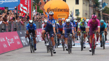 Tim Merlier se llevó la victoria en la Etapa 18 del Giro de Italia, el 23 de mayo de 2024.