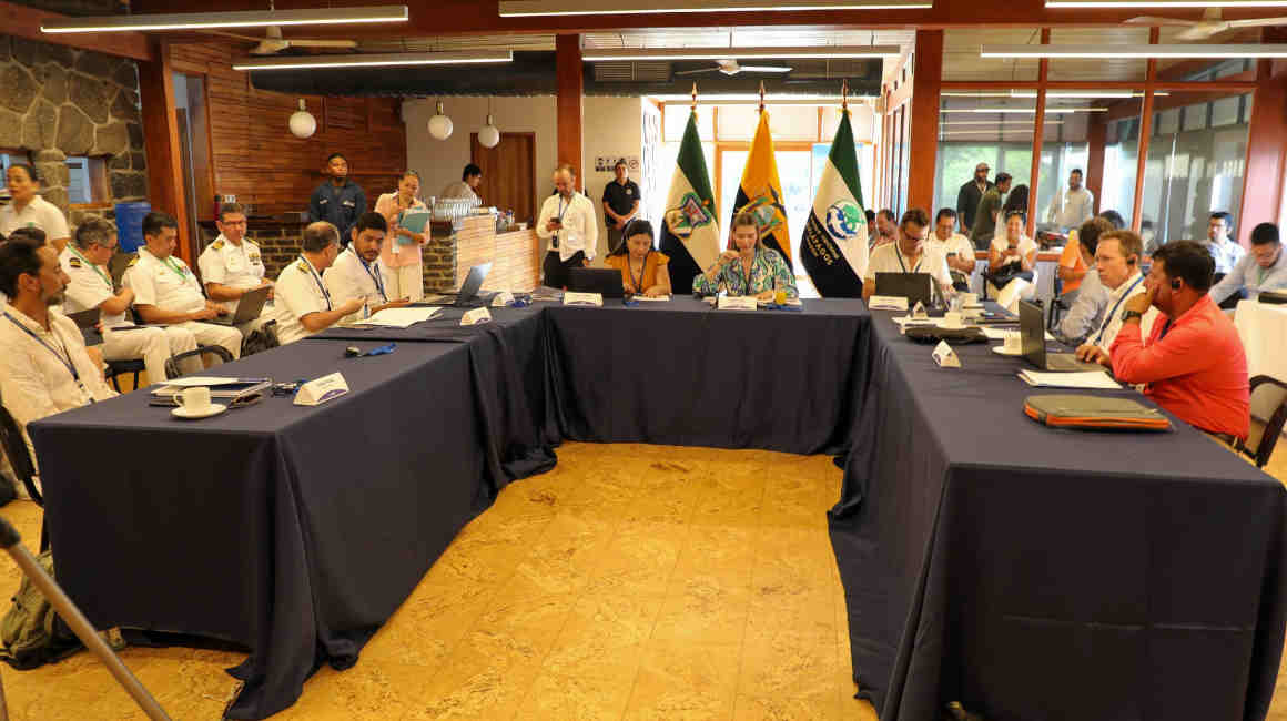 Reunión de los miembros del Galápagos Life Fund (GLF), 2 de febrero de 2024.