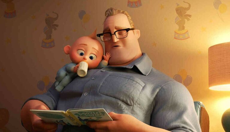 Escena de 'Los Increíbles 2', de Pixar.
