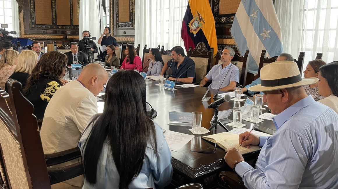 Sesión Extraordinaria de Concejo Municipal de Guayaquil, este martes 28 de mayo de 2024.