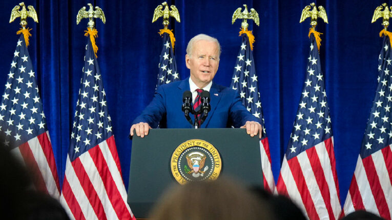 El presidente de Estados Unidos, Joe Biden, en una conferencia de prensa el 28 de mayo de 2024.