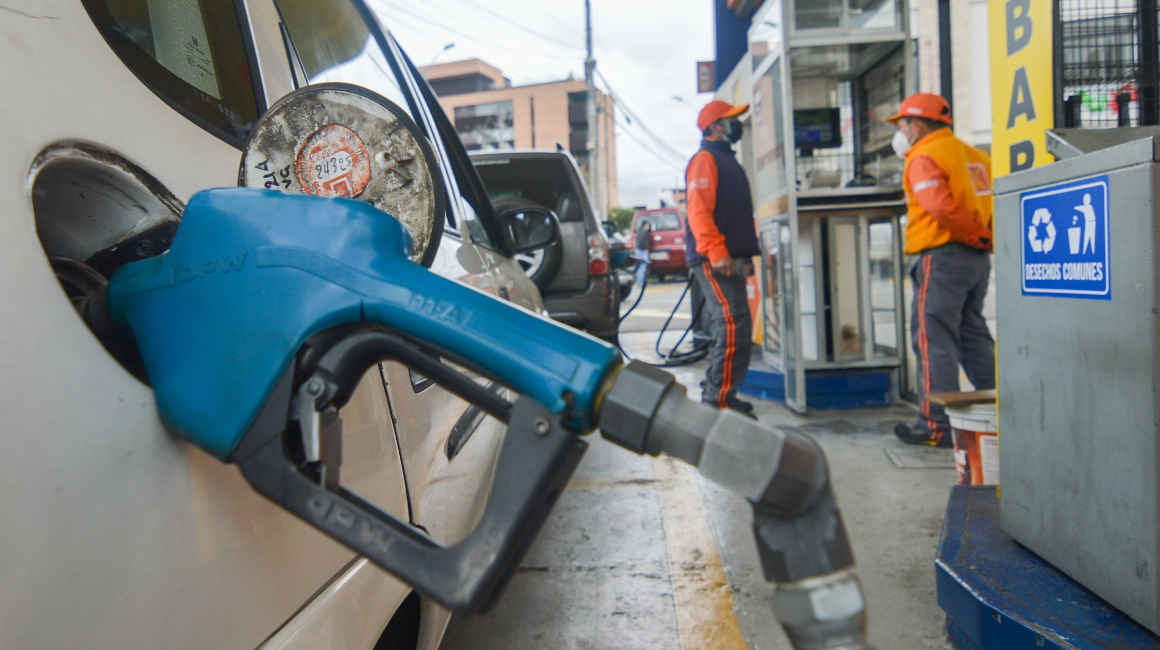 Imagen referencial de una gasolinera en Cuenca, julio de 2022.