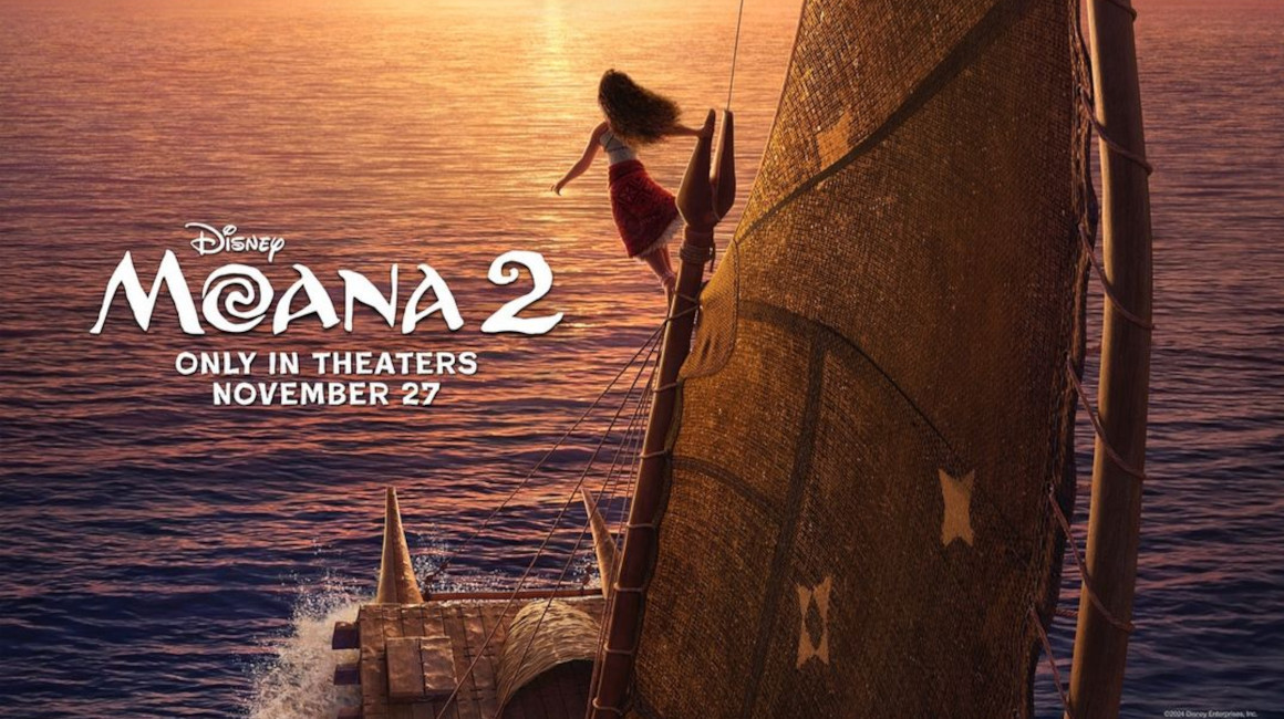 La nueva película de Disney, Moana 2, 29 de mayo de 2024.