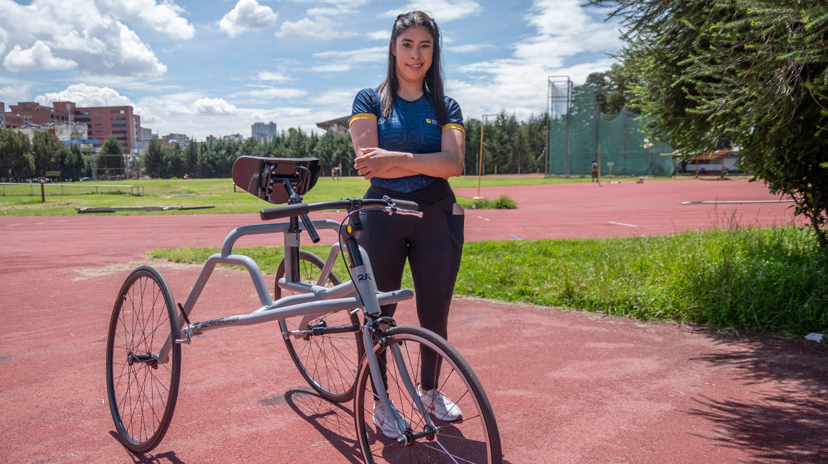 Irene Valarezo y su paso más grande en el frame running la