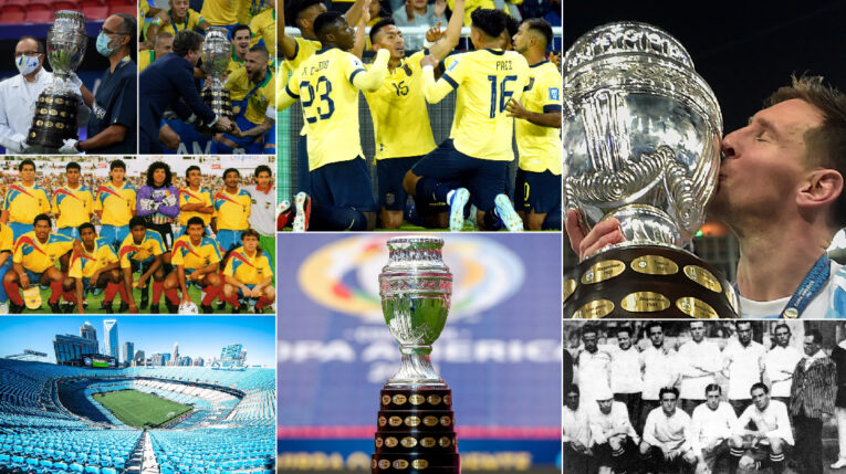 Momentos a lo largo de la historia de la Copa América.