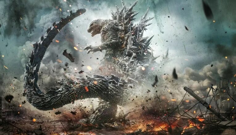 Escena de 'Godzilla Minus One'.