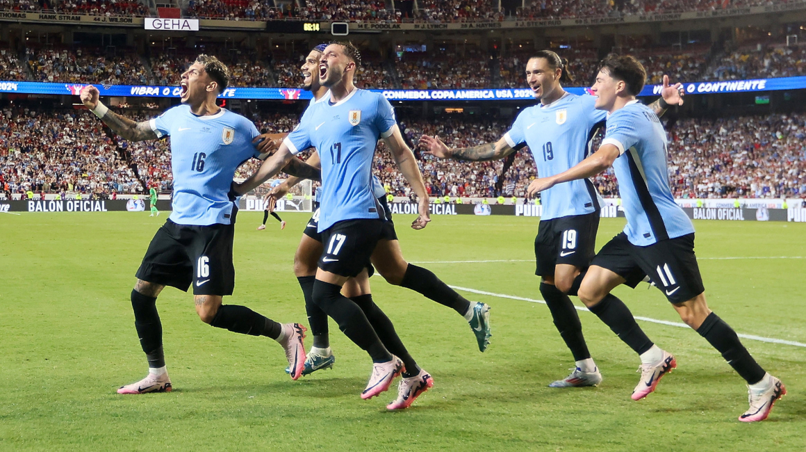 Uruguay se quedó con el liderato del Grupo C de la Copa América.