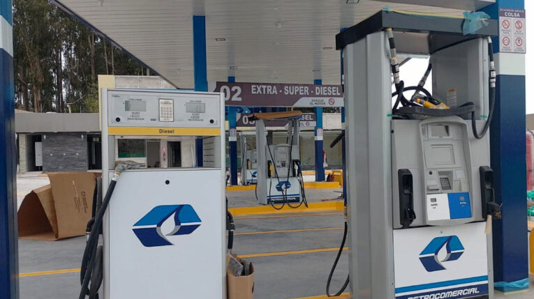 Nueva gasolinera de Petroecuador, en San Jacinto de Los Ríos, el 21 de mayo de 2024.