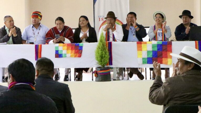 En la reunión del 9 de mayo pasado de Pachakutik, se resolvió desarrollar una convención en el sur de Quito, en la que estará presente la Conaie y se podrían tomar decisiones en torno al tema subsidios.