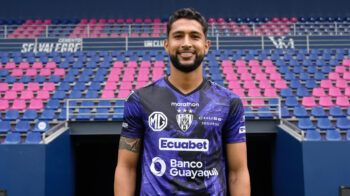 Jeison Medina fue presentado como nuevo refuerzo de Independiente del Valle este 10 de junio de 2024.