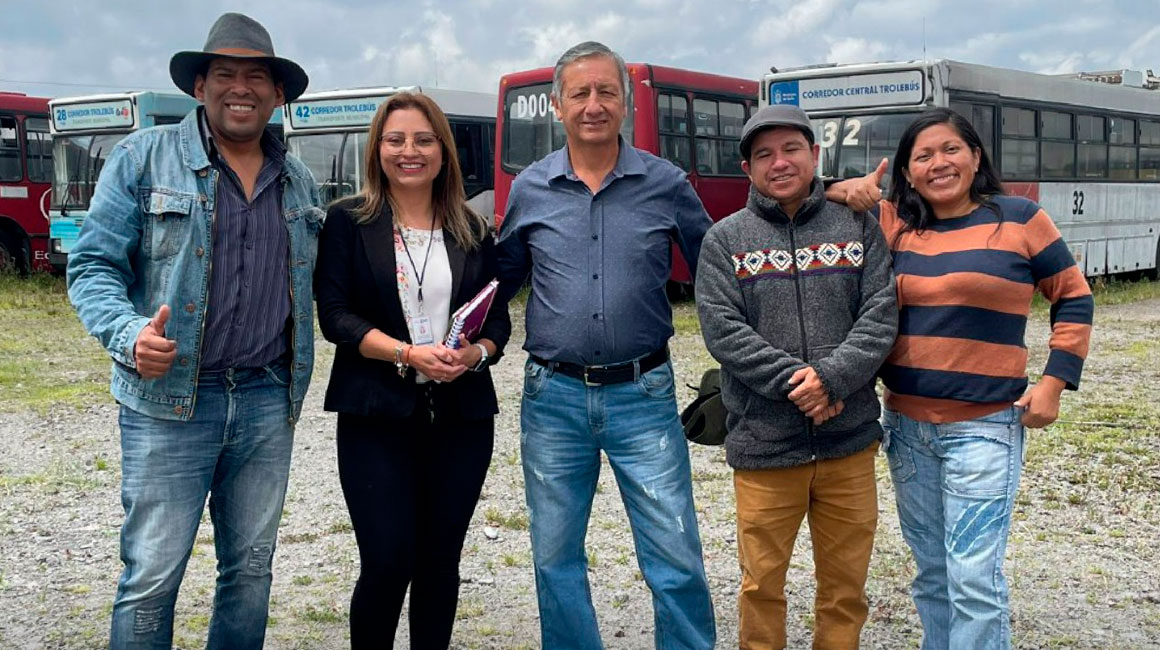 Dos trolebuses de Quito 'servirán' a la parroquia de Pifo