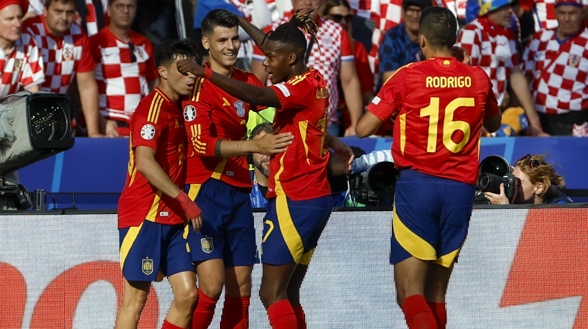Triunfazo 'Olímpico'! España golea 3-0 Croacia por la Eurocopa 2024