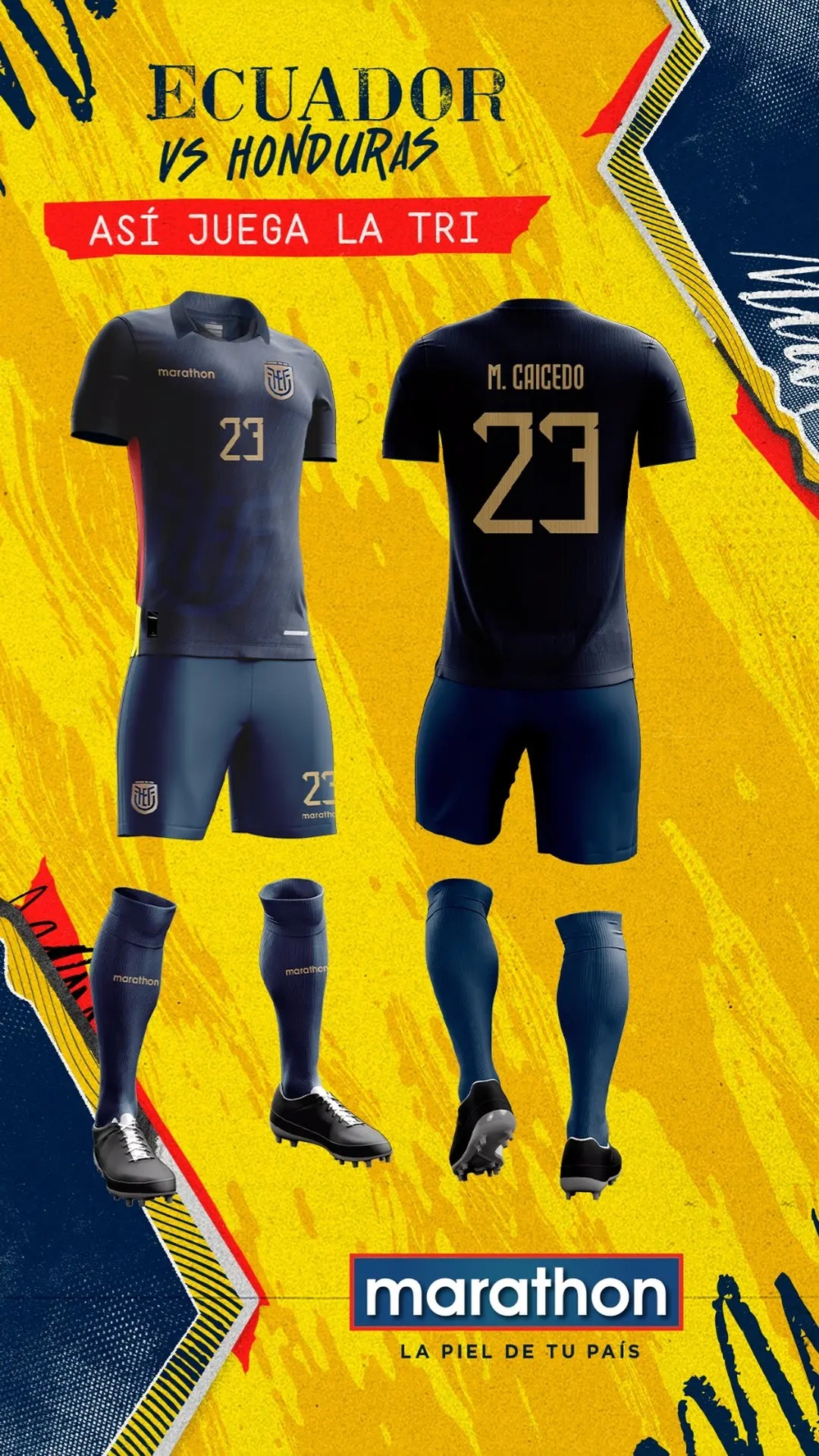 ¡De estreno! La selección de Ecuador tiene nueva camiseta alterna