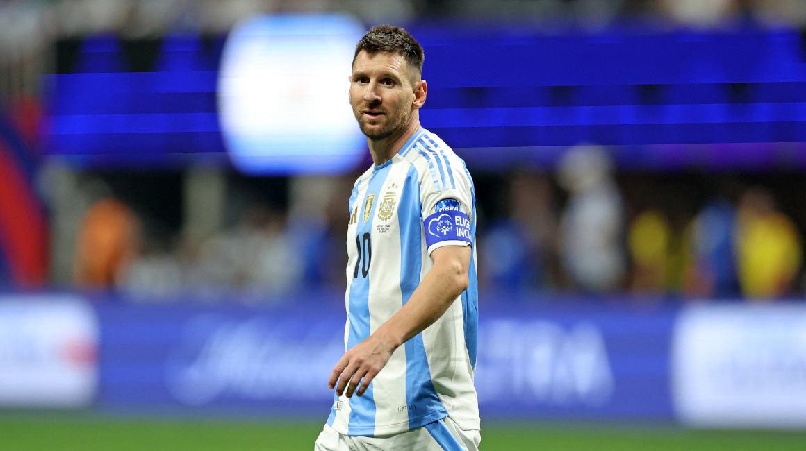 Lionel Messi, de Argentina, durante el partido ante Canadá por la primera fecha de la Copa América, el jueves 20 de junio de 2024.