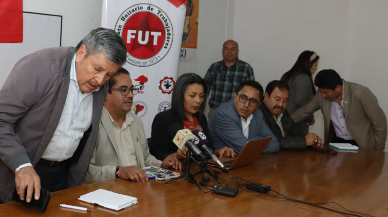 La 'eterna' dirigencia sindical de Ecuador convoca a una nueva movilización en julio
