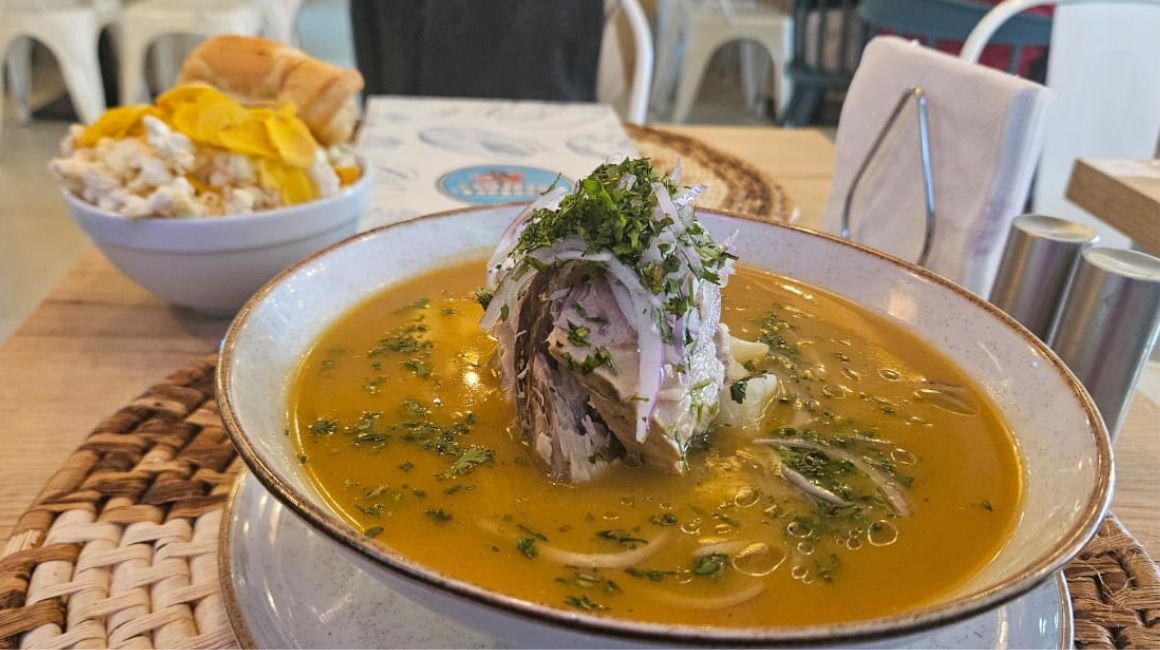 El restaurante ganador del Encebollado Fest está en el sur de Quito.