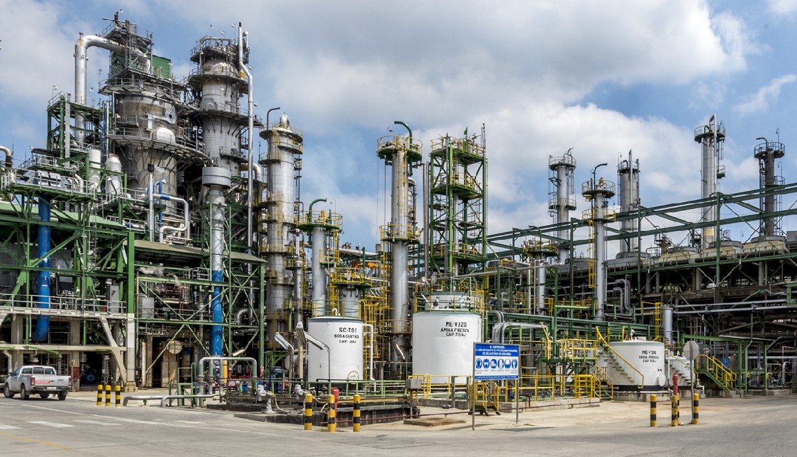 Imagen referencial de la Refinería de Petroecuador en Esmeraldas.