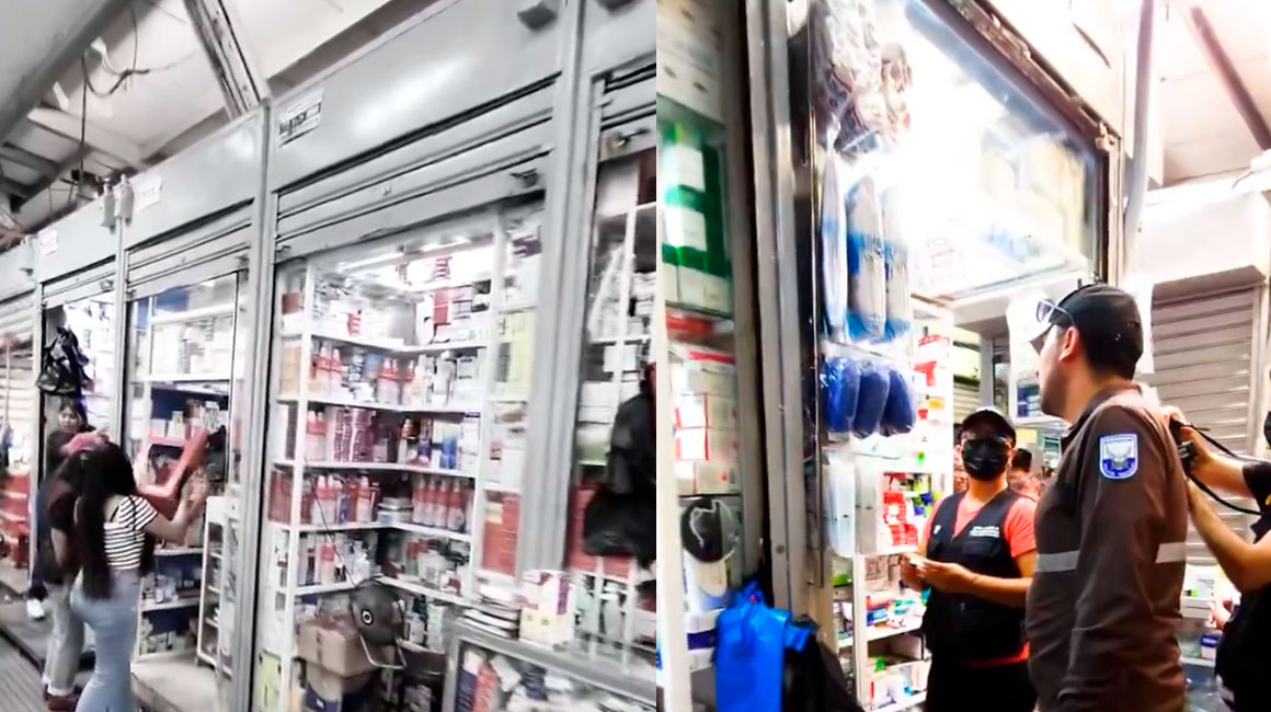 Medicamentos caducados hace un año se vendían en la Bahía de Guayaquil