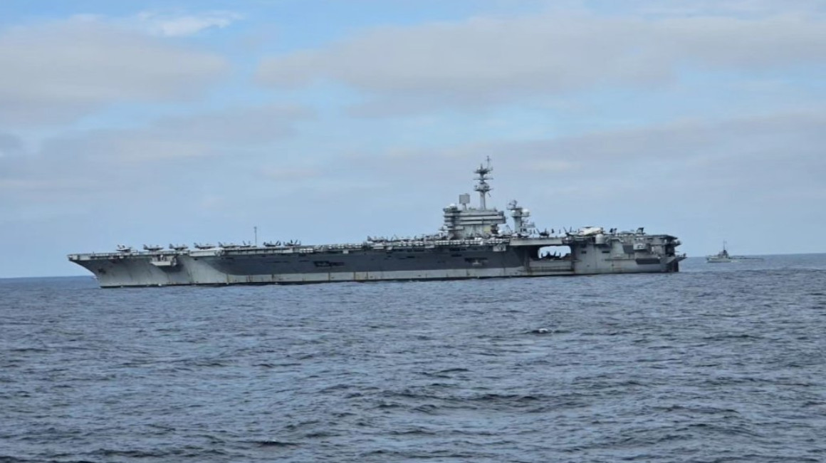 Cómo es el portaviones USS George Washington que visitó Ecuador