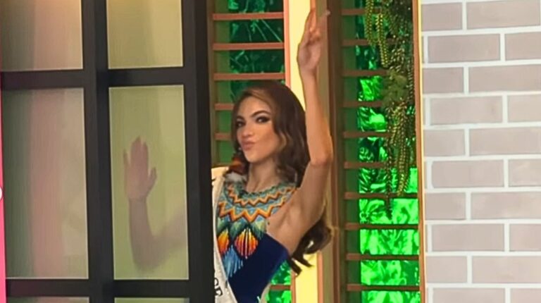 Video: Mara Topic en Telemundo, la Miss Universo Ecuador conquista a Hoy Día