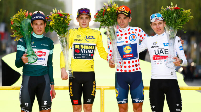 ¿Cuáles son los 'maillots' que se entregan en el Tour de Francia?