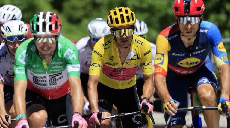 Carapaz pierde la camiseta amarilla y Pogacar es el nuevo líder del Tour de Francia