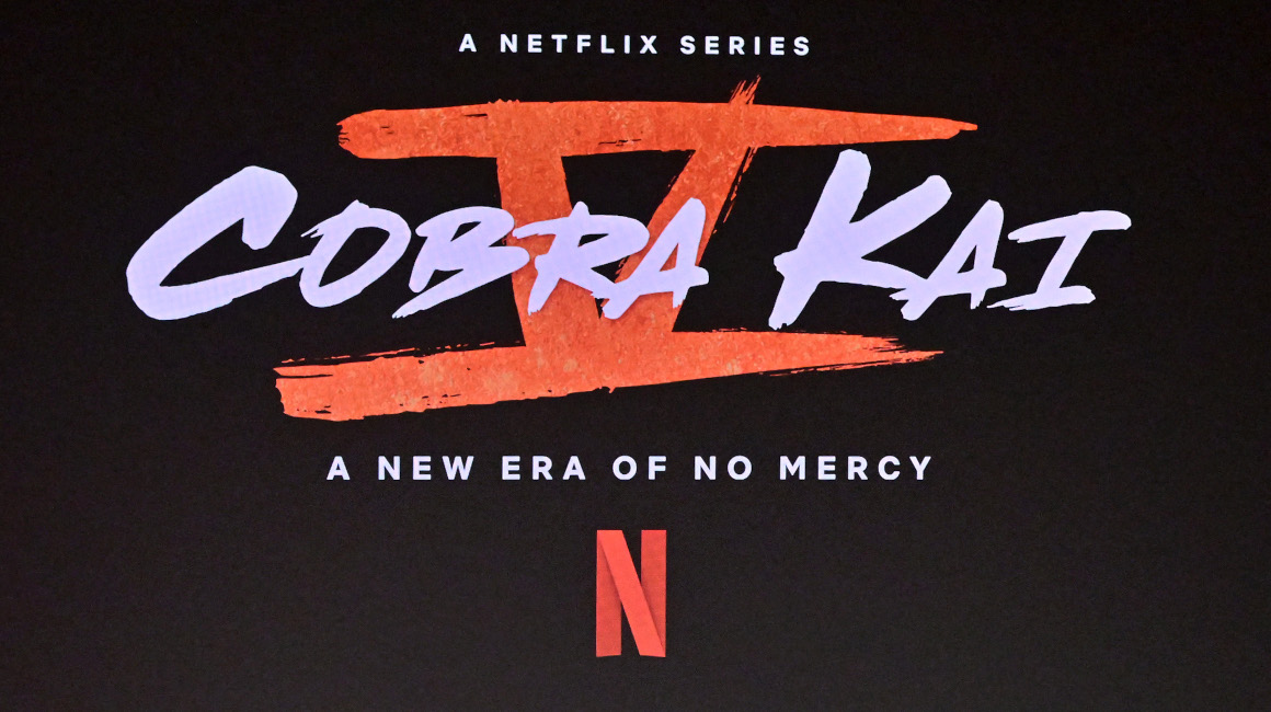 Proyección de "Cobra Kai" de Netflix en Los Ángeles, 25 de marzo de 2024.