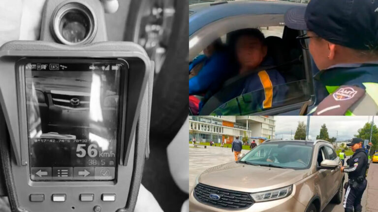 Quito: Radares de mano detectan 35 contravenciones por exceso de velocidad en una hora