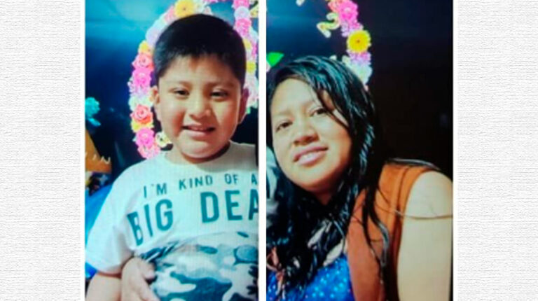 Madre e hijo llevan cinco días desaparecidos en Quito