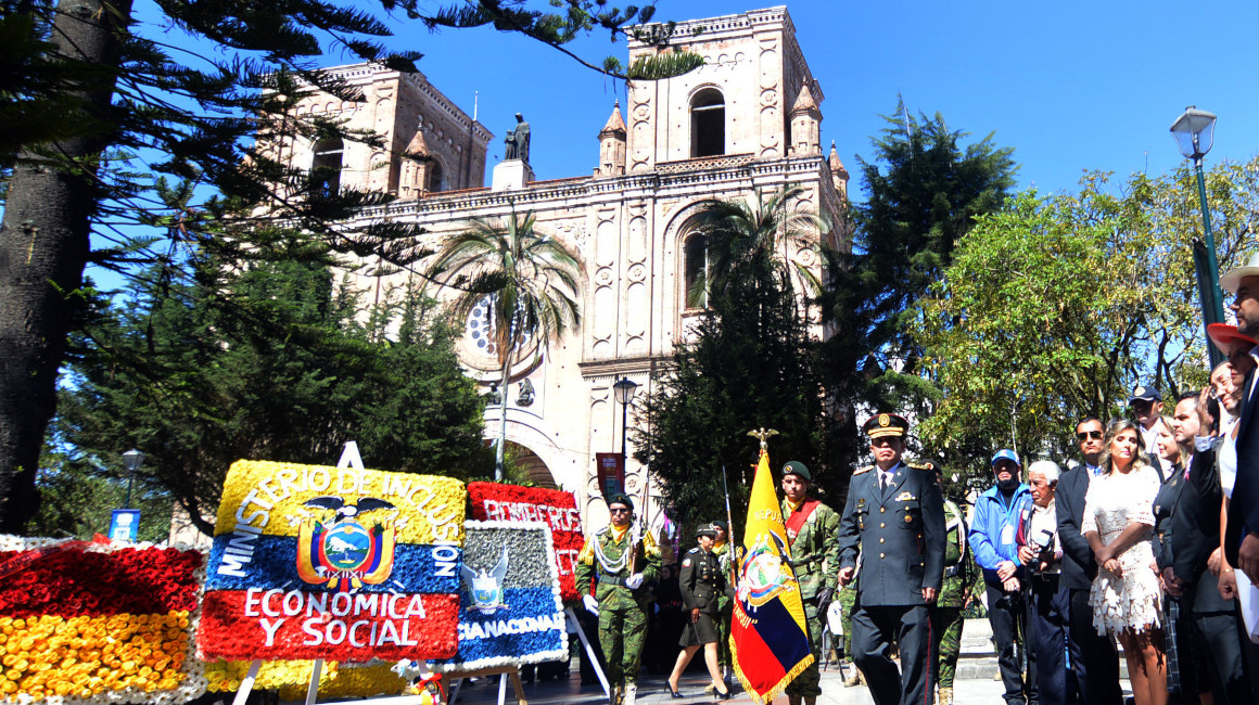 Homenaje a la ciudad de Cuenca por sus 203 años de Independencia, 3 de noviembre de 2023.